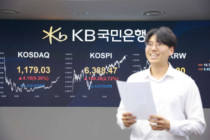 [개장시황] 코스피, 수출 호조·반도체 강세에 1%대 상승…장중 7000선 돌파
