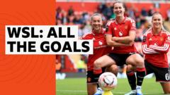 All the goals from the Women's Super League - matchweek four