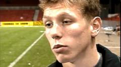 Bellamy scores 1998 winner for Wales against Denmark