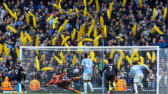 Boos and bananas on day of defiance at Man City