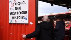 Burnham says ban on alcohol for football fans in stands is 'discrimination'