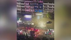 Disaster declared as heavy rains spark Bangkok flooding