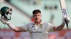 Middlesbrough-born Renshaw's epic 190 lifts Australia