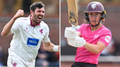Somerset pair Overton & Luff take top PCA awards
