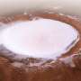 The north pole of Mars is less dusty than scientists thought