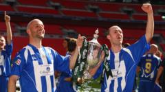 The part-timers who won three Wembley finals in a row
