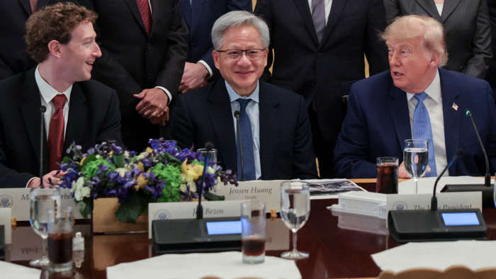 Trump and tech leaders sign 'morally binding' AI accord in White House meeting