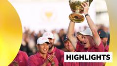 US retain the Presidents Cup with final day comeback