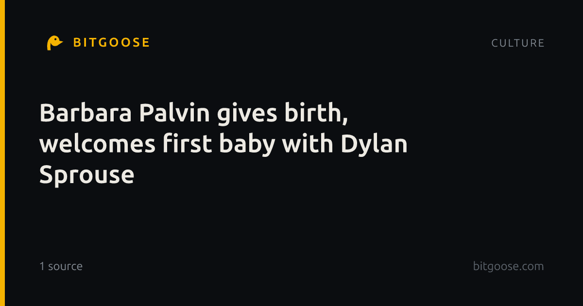 Barbara Palvin gives birth, welcomes first baby with Dylan Sprouse