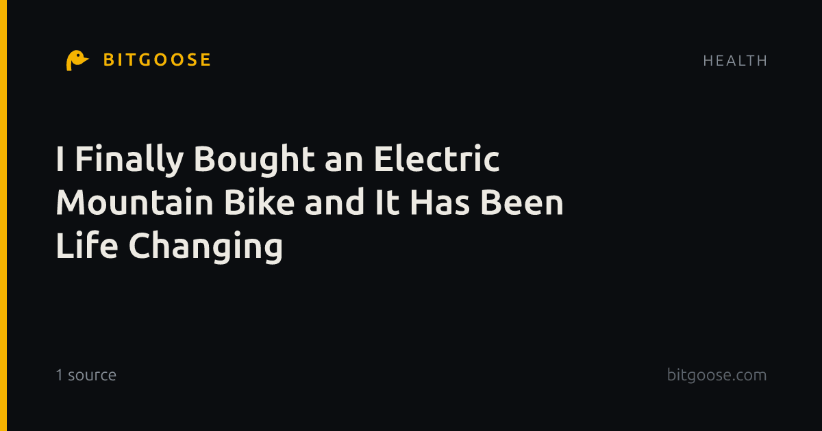 I Finally Bought an Electric Mountain Bike and It Has Been Life Changing