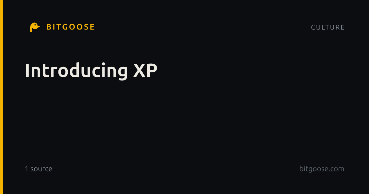 Introducing XP