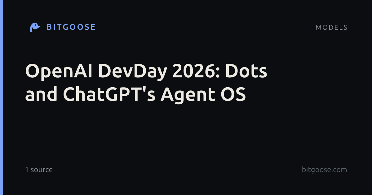 OpenAI DevDay 2026: Dots and ChatGPT's Agent OS