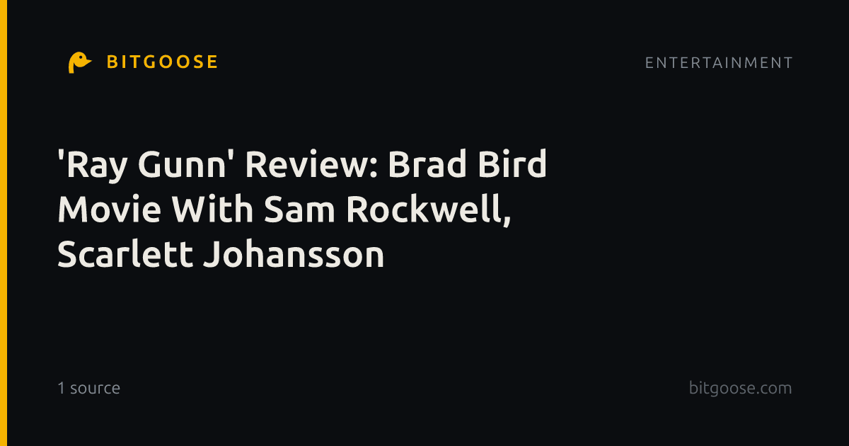 'Ray Gunn' Review: Brad Bird Movie With Sam Rockwell, Scarlett Johansson