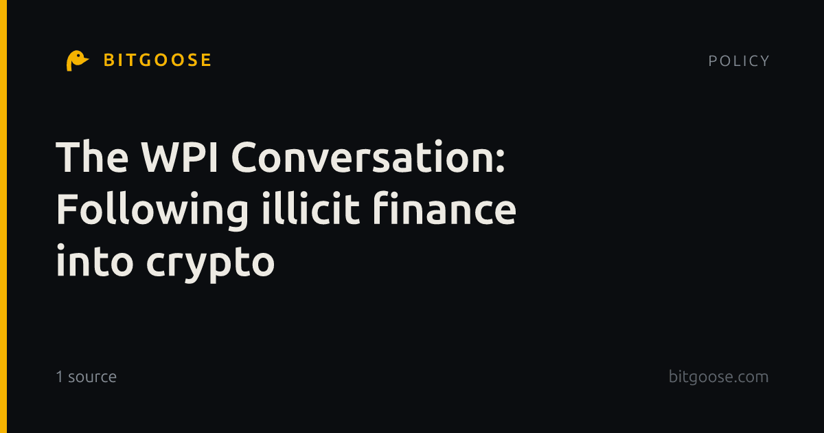 The WPI Conversation: Following illicit finance into crypto
